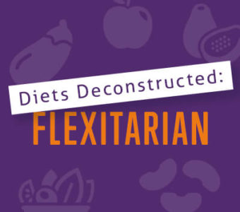 Infographic that says Diets Deconstructed: Flexitarian