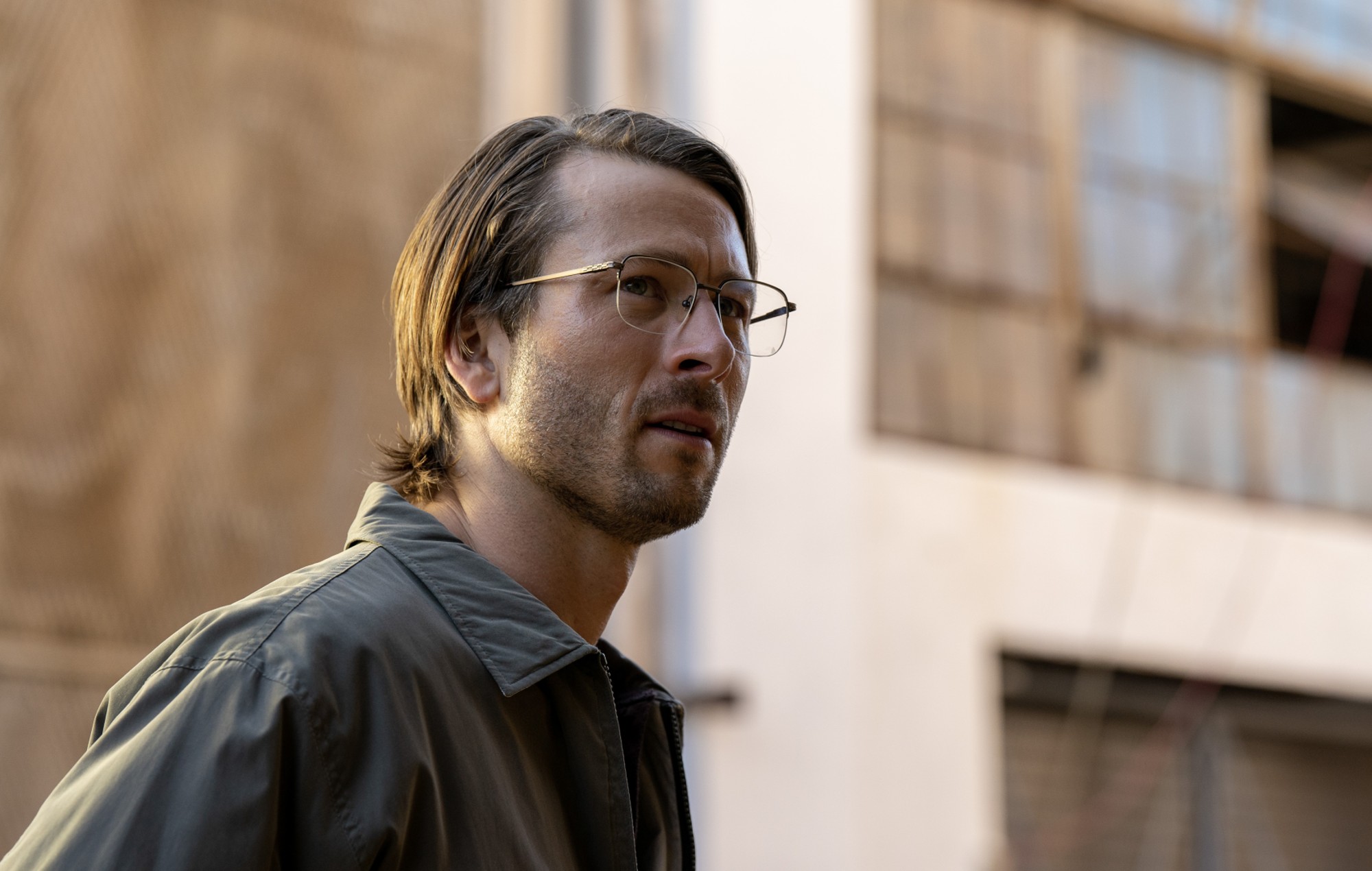 Glen Powell in Hit Man