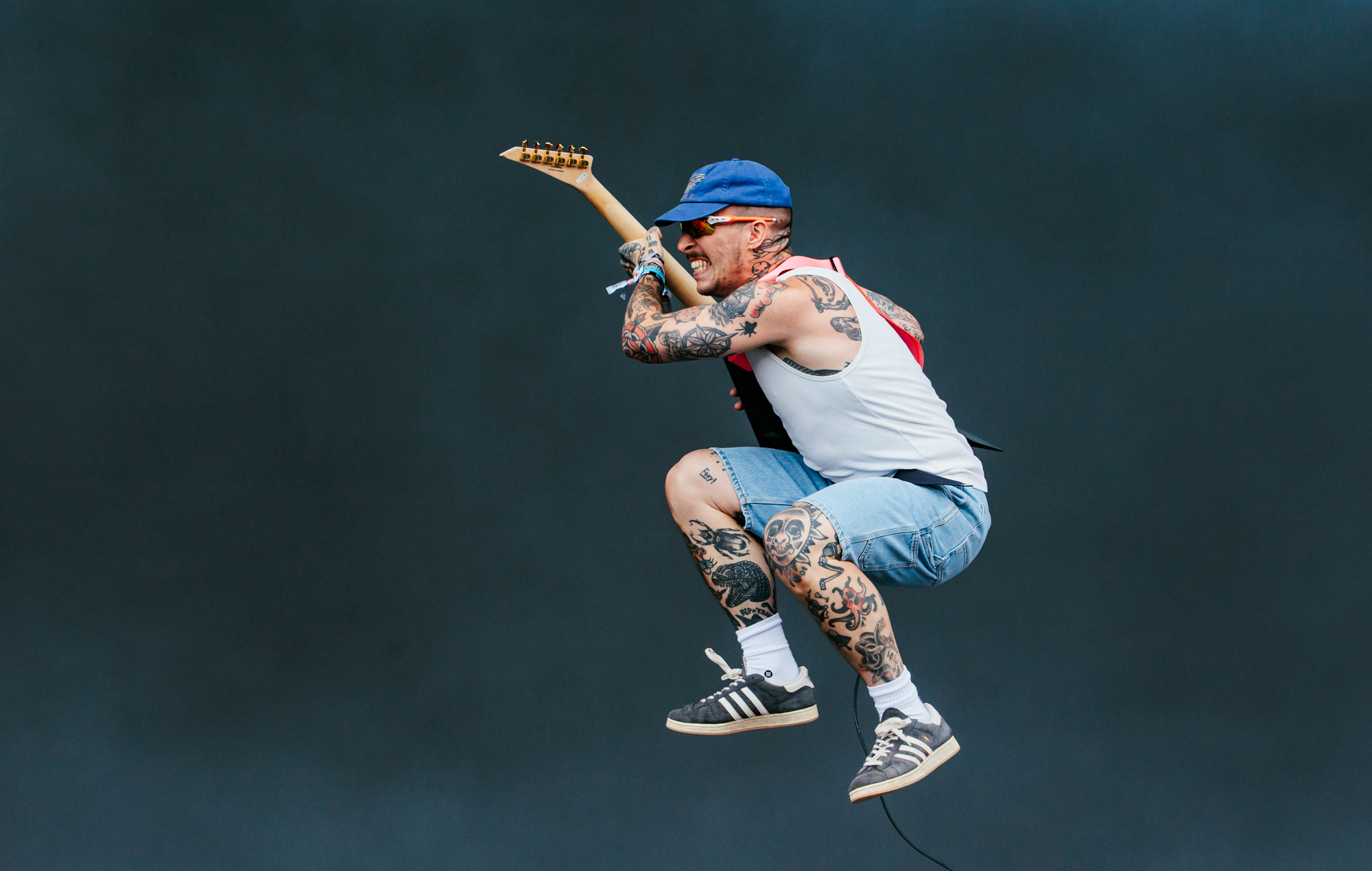 Soft Play live at Glastonbury 2024. Credit: Andy Ford for NME