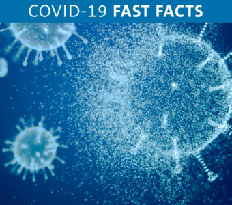 Illustration of COVID-19 virus