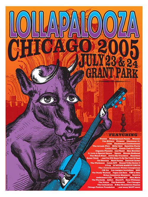 Lollapalooza 2005 line-up