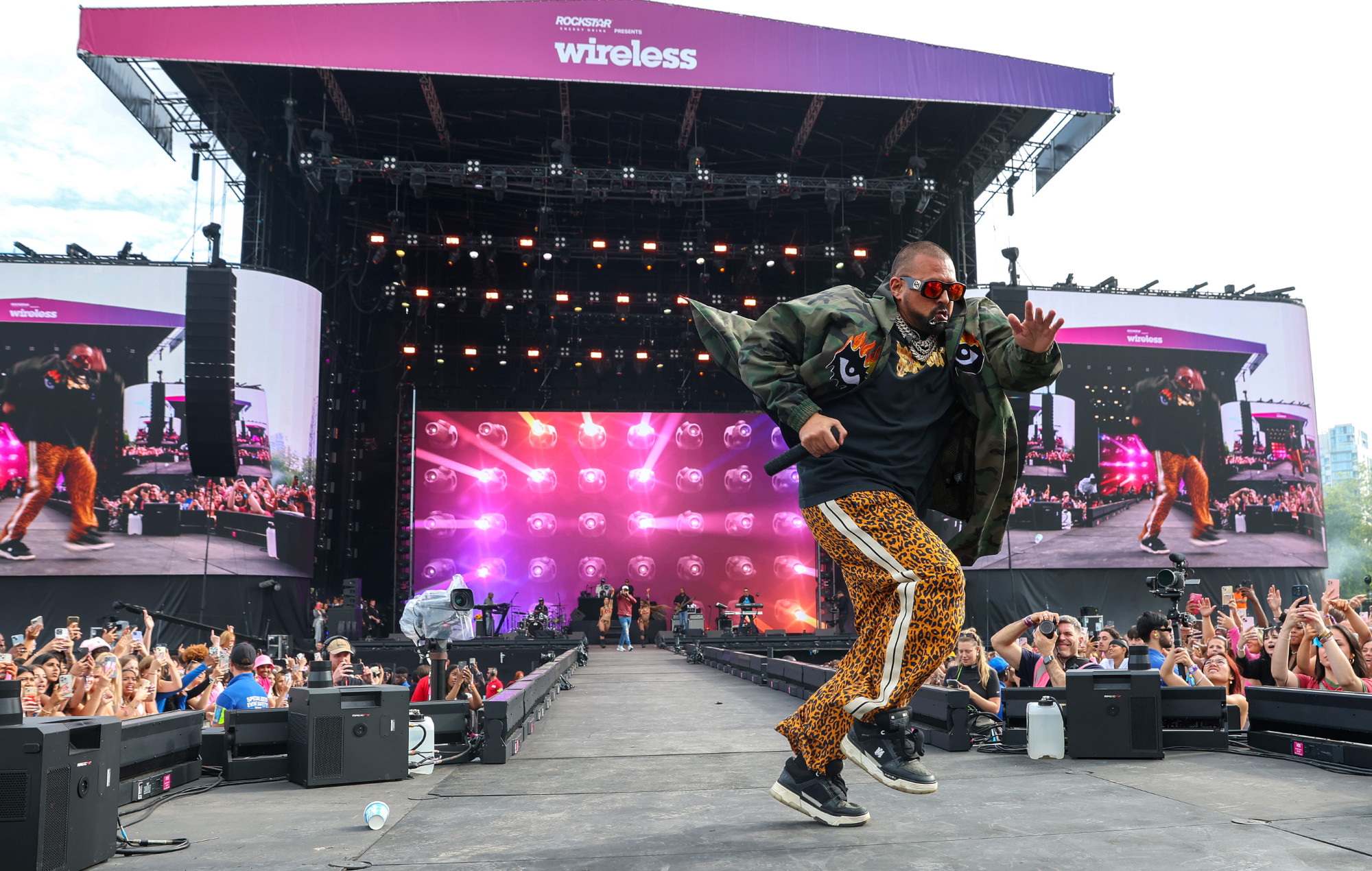 Sean Paul performing at Wireless Festival 2024. Photo credit: Simone Joyner/Getty Images