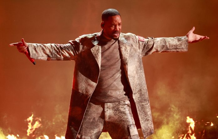 Will Smith performs at the 2024 BET Awards